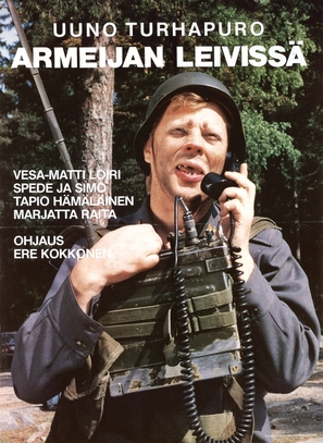 Uuno Turhapuro armeijan leiviss&auml; - Finnish Movie Poster (thumbnail)
