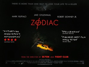 Zodiac - British Movie Poster (thumbnail)