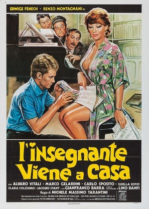 L&#039;insegnante viene a casa - Italian Movie Poster (thumbnail)