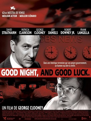 Good Night, and Good Luck. - French Movie Poster (thumbnail)