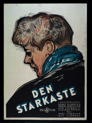 Den starkaste - Swedish Movie Poster (thumbnail)