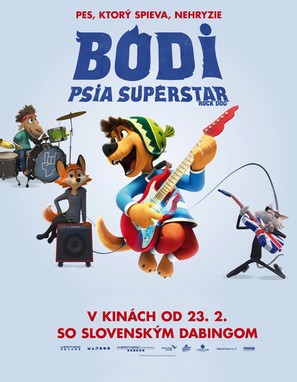 Rock Dog - Slovak Movie Poster (thumbnail)