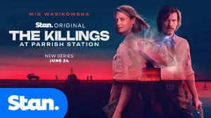 "The Killings at Parrish Station" Poster