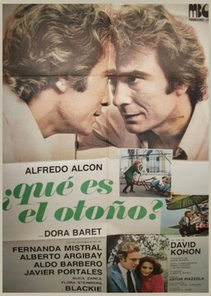 &iquest;Qu&eacute; es el oto&ntilde;o? - Argentinian Movie Poster (thumbnail)