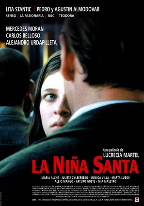 La ni&ntilde;a santa - Spanish Movie Poster (thumbnail)