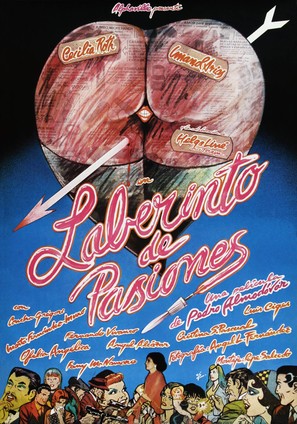 Laberinto de pasiones - Spanish Movie Poster (thumbnail)