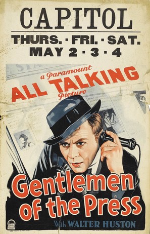 Gentlemen of the Press - Movie Poster (thumbnail)