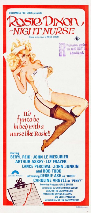 Rosie Dixon - Night Nurse - Australian Movie Poster (thumbnail)