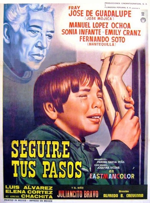 Seguir&eacute; tus pasos - Mexican Movie Poster (thumbnail)