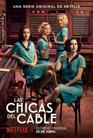 &quot;Las chicas del cable&quot; - Spanish Movie Poster (thumbnail)