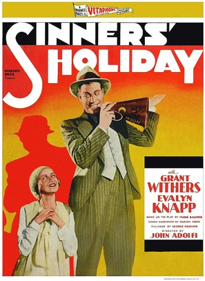 Sinners&#039; Holiday - Movie Poster (thumbnail)