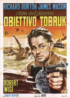 The Desert Rats - Italian Movie Poster (thumbnail)