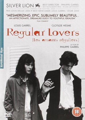 Les amants r&eacute;guliers - British DVD movie cover (thumbnail)