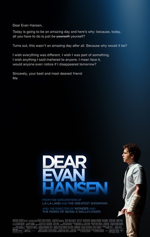 Dear Evan Hansen - Movie Poster (thumbnail)