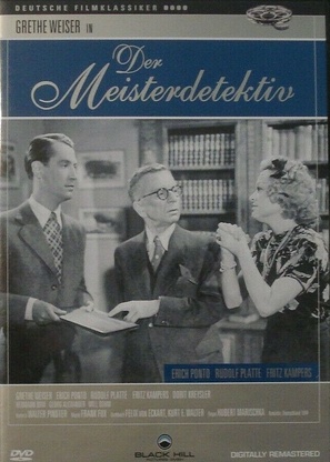 Der Meisterdetektiv - German DVD movie cover (thumbnail)