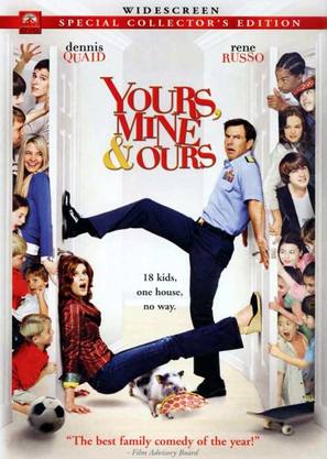 Yours, Mine &amp; Ours - DVD movie cover (thumbnail)