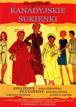 Kanadyjskie sukienki - Polish Movie Poster (thumbnail)
