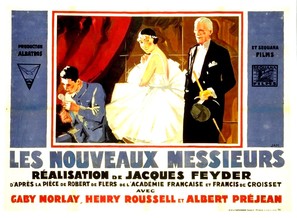 Les nouveaux messieurs - French Movie Poster (thumbnail)