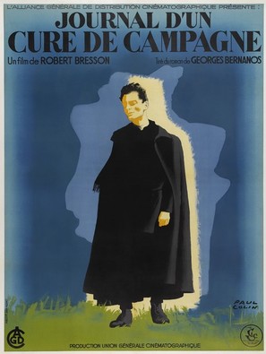 Journal d&#039;un cur&eacute; de campagne - French Movie Poster (thumbnail)