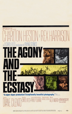 The Agony and the Ecstasy - Movie Poster (thumbnail)