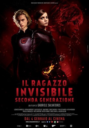 Il ragazzo invisibile: Seconda generazione - Italian Movie Poster (thumbnail)