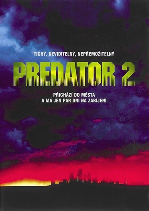 Predator 2 - Czech DVD movie cover (thumbnail)