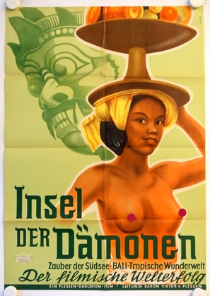 Insel der D&auml;monen - German Movie Poster (thumbnail)
