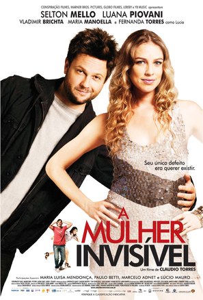 &quot;A Mulher Invis&iacute;vel&quot; - Brazilian Movie Poster (thumbnail)