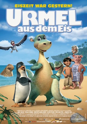 Urmel aus dem Eis - German Movie Poster (thumbnail)