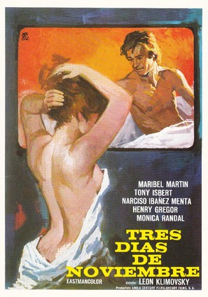 Tres d&iacute;as de noviembre - Spanish Movie Poster (thumbnail)