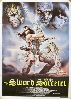 The Sword and the Sorcerer - Lebanese Movie Poster (thumbnail)