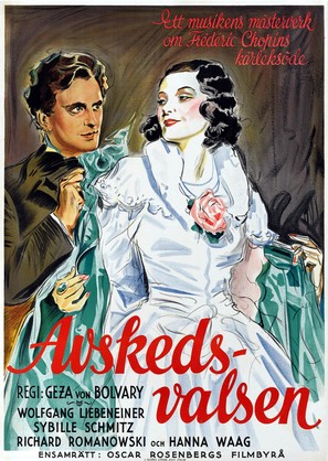 Abschiedswalzer - Swedish Movie Poster (thumbnail)