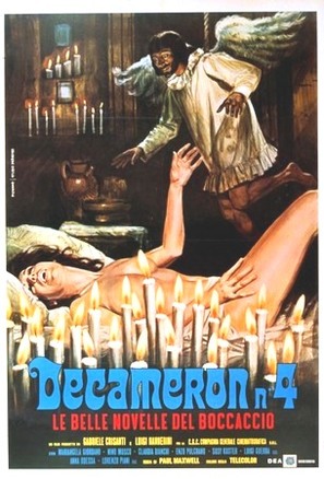 Decameron No. 4 - Le belle novelle di Boccaccio - Italian Movie Poster (thumbnail)