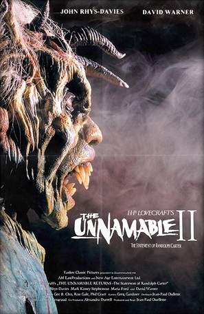 The Unnamable II: The Statement of Randolph Carter - Movie Poster (thumbnail)