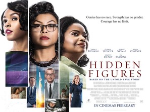 Hidden Figures - British Movie Poster (thumbnail)