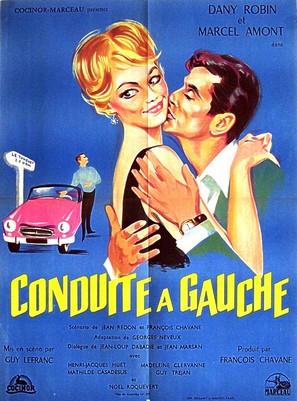 Conduite &agrave; gauche - French Movie Poster (thumbnail)