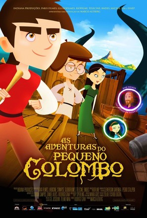 As Aventuras do Pequeno Colombo - Brazilian Movie Poster (thumbnail)