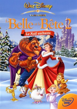 Beauty and the Beast: The Enchanted Christmas - French DVD movie cover (thumbnail)