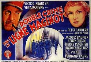 Double crime sur la ligne Maginot - French Movie Poster (thumbnail)