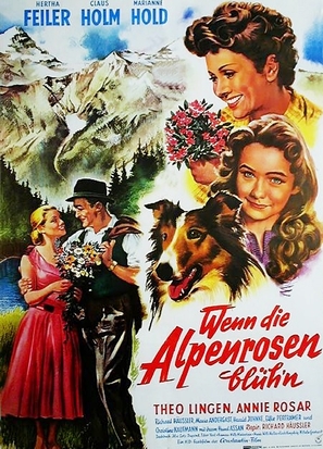 Wenn die Alpenrosen bl&uuml;h&#039;n - German Movie Poster (thumbnail)