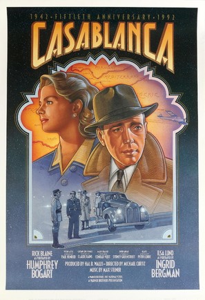 Casablanca - Re-release movie poster (thumbnail)