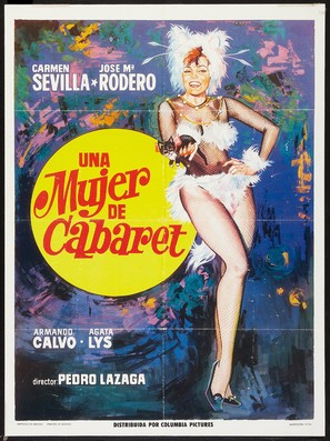 Una mujer de cabaret - Mexican Movie Poster (thumbnail)