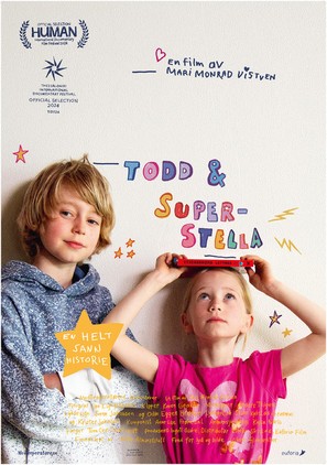 Todd &amp; Super-Stella - Norwegian Movie Poster (thumbnail)