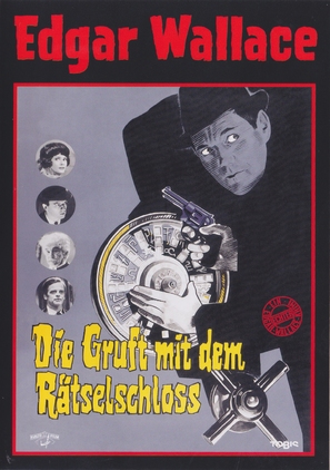 Die Gruft mit dem R&auml;tselschlo&szlig; - German DVD movie cover (thumbnail)