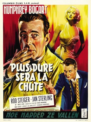 The Harder They Fall - Belgian Movie Poster (thumbnail)