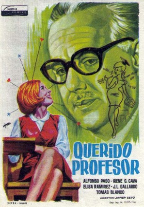 Querido profesor - Spanish Movie Poster (thumbnail)