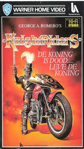 Knightriders - Dutch VHS movie cover (thumbnail)