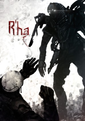R&#039;ha - German Movie Poster (thumbnail)