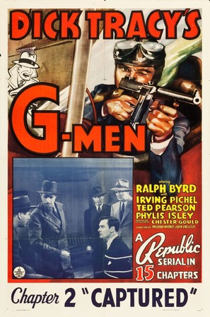 Dick Tracy&#039;s G-Men - Movie Poster (thumbnail)