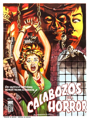 Dungeon of Harrow - Mexican Movie Poster (thumbnail)